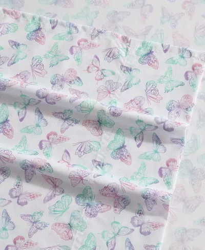 Betsey Johnson Silky Microfiber Printed 4-pc. Sheet Set, King In Multi