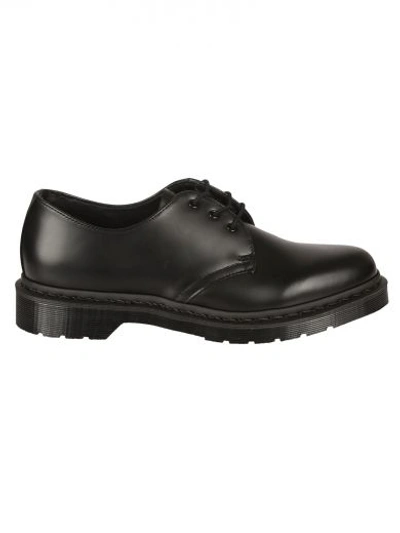 Shop Dr. Martens' Black 1461 Derby Shoes