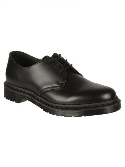 Shop Dr. Martens' Black 1461 Derby Shoes