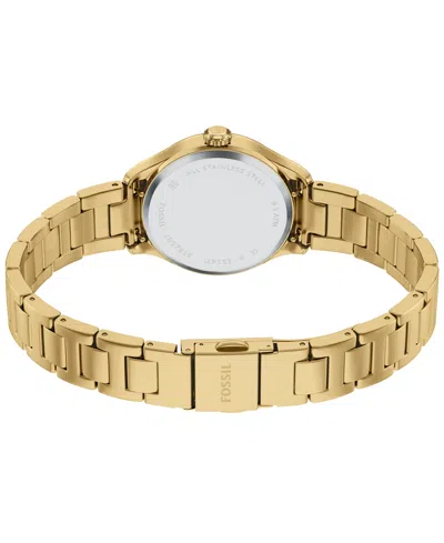 Fossil Women's Gilmore Silver Dial Watch In Gold