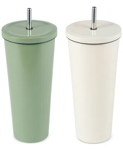 Art & Cook 22-oz. Water Hydration Bottles, Set Of 2 In Multi