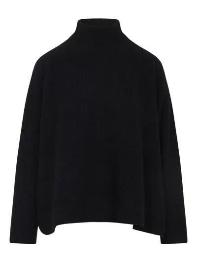 高领羊绒毛衣