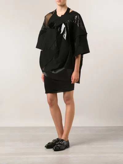 Junya Watanabe Patchwork T-shirt In Black