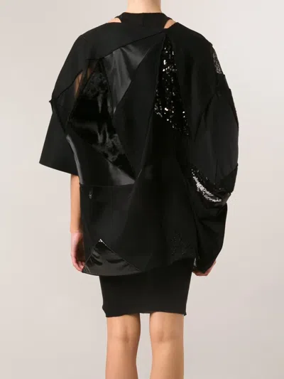 Junya Watanabe Patchwork T-shirt In Black