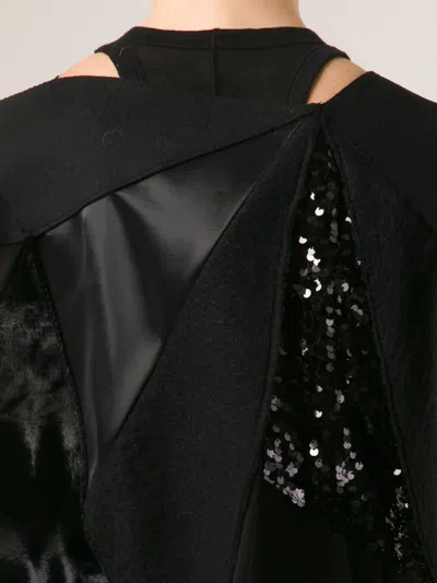 Junya Watanabe Patchwork T-shirt In Black