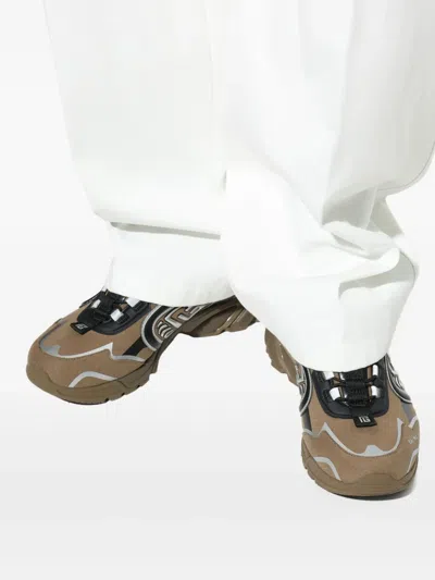 Balmain 'cosmic Dust' Sneakers In Green