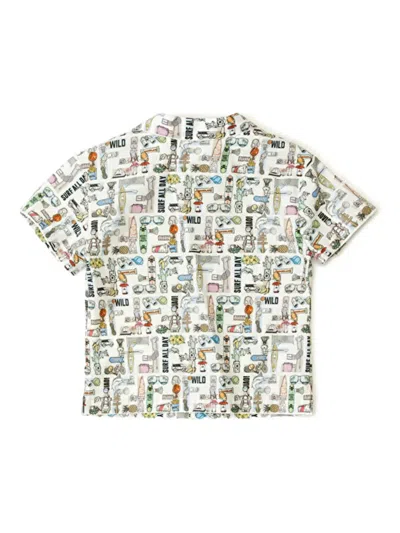 Fendi Short-sleeve Print Shirt In Multi