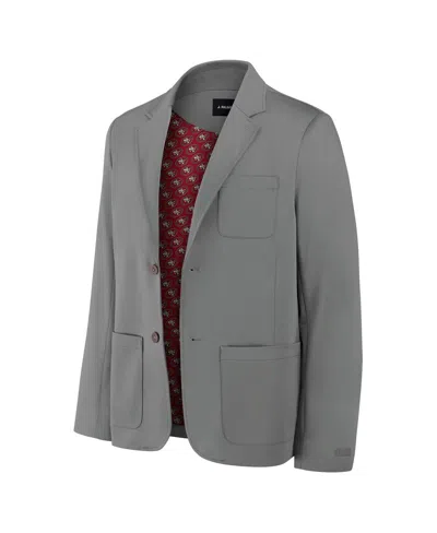 J. Palmer Men's Graphite Kansas City Chiefs Man-in-motion Blazer In Gray