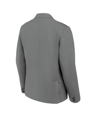 J. Palmer Men's Graphite Kansas City Chiefs Man-in-motion Blazer In Gray