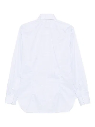 Barba Napoli Cotton Shirt In White