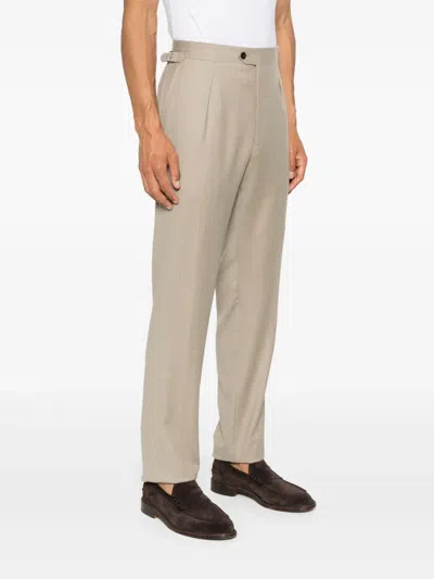 Fursac Wool Trousers In Neutral