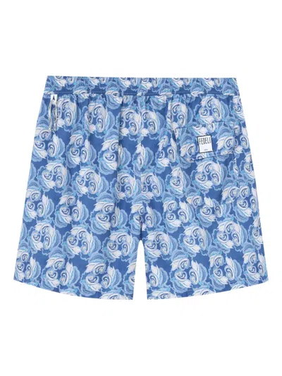 佩斯理印花泳裤