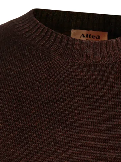 Altea Maglia Girocollo Merino In Brown