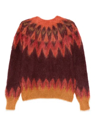 Isabel Marant Étoile Isabel Marant Etoile Embroidered Wool Blend Natania Sweater In Multi