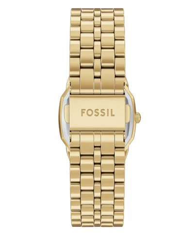 Fossil Women's Harlow Black Dial Watch In Gold