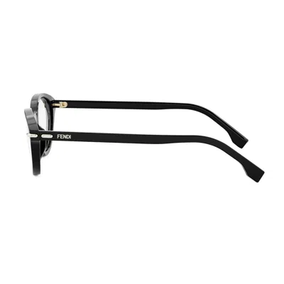 Fendi Geometric Flat Mirror In Black