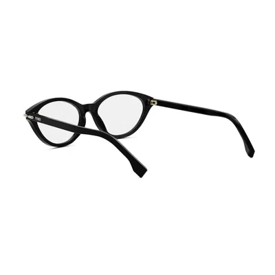 Fendi Geometric Flat Mirror In Black
