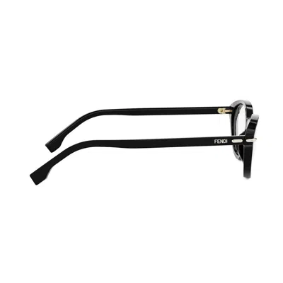Fendi Geometric Flat Mirror In Black