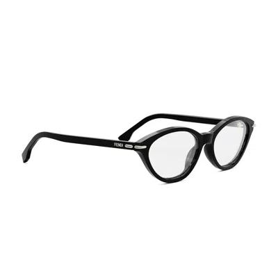 Fendi Geometric Flat Mirror In Black