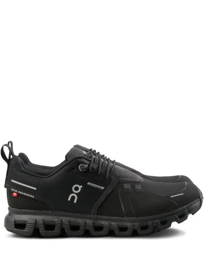 On Breathable Black Sneakers With Aesthetic In Black