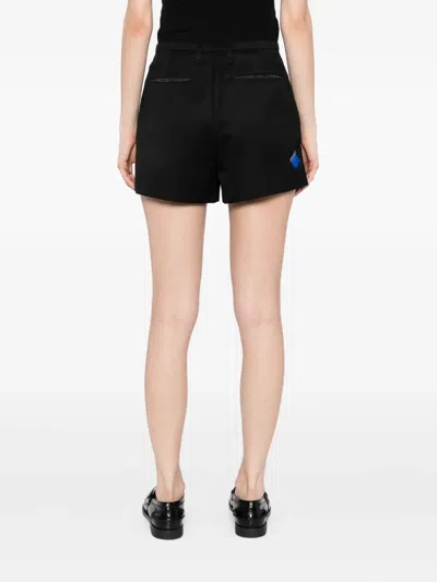 Ader Error Wool Shorts In Black