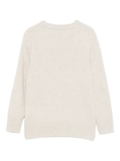 Paolo Pecora Wool Sweater In White