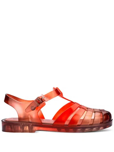Melissa Possession Jelly Fisherman Sandal In Orange