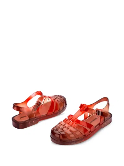 Melissa Possession Jelly Fisherman Sandal In Orange
