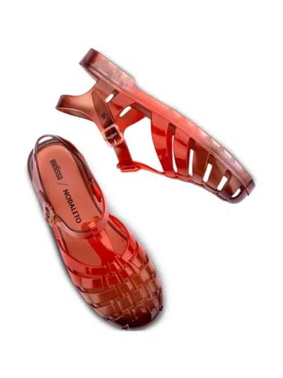 Melissa Possession Jelly Fisherman Sandal In Orange