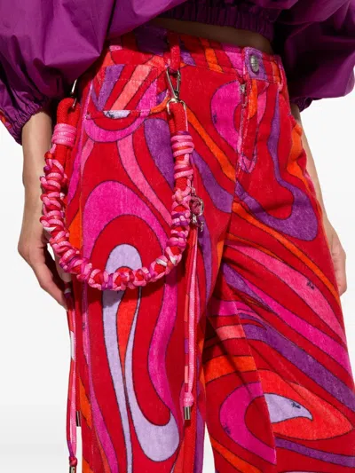 Pucci Braided Rope Belt In Multi