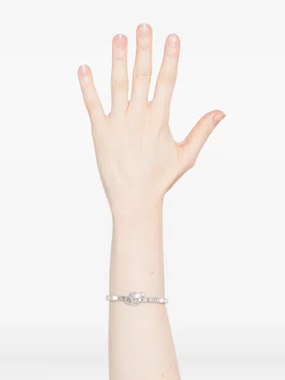 Swarovski Matrix Bangle Bracelet In White