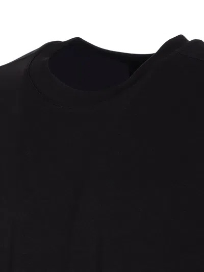 Thom Krom Black Crew Neck T-shirt In Black