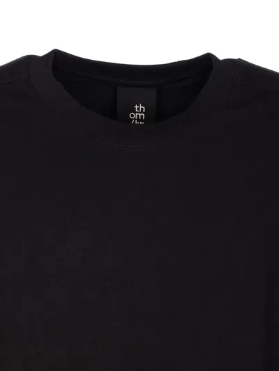 Thom Krom Black Crew Neck T-shirt In Black