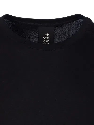 Thom Krom D-029 T-shirt In Black