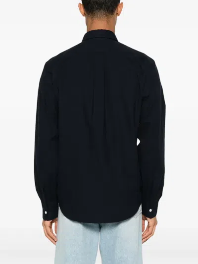 Fursac Cotton Shirt In Blue