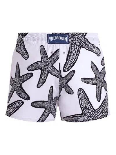 Vilebrequin Starlette Short Swim Shorts In White
