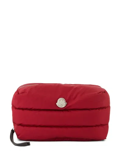 CARADOC LOGO标牌绗缝化妆包