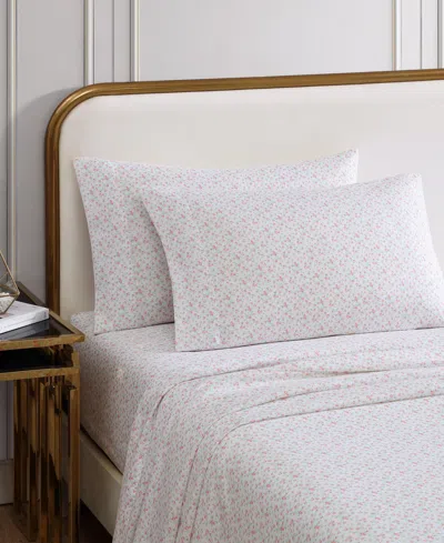 Betsey Johnson Silky Microfiber Printed 4-pc. Sheet Set, King In Multi