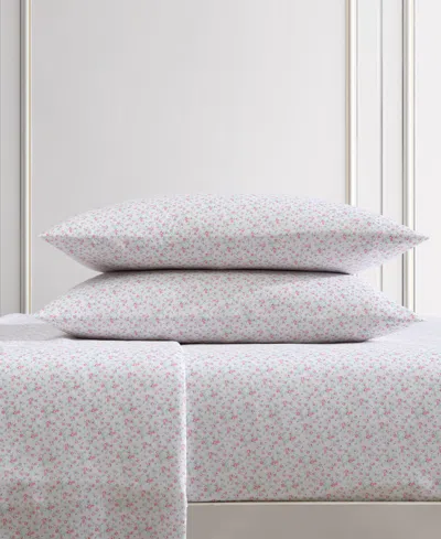 Betsey Johnson Silky Microfiber Printed 4-pc. Sheet Set, King In Multi