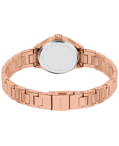 Fossil Women's Gilmore Silver Dial Watch In Gold