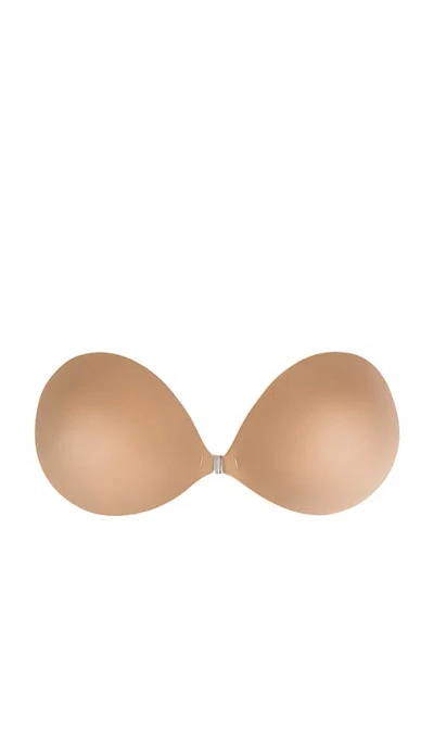 Nood Push Up Backless Strapless Bra In Brown