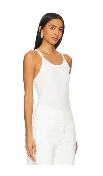 Éterne Ribbed Cotton Tank Top In Beige