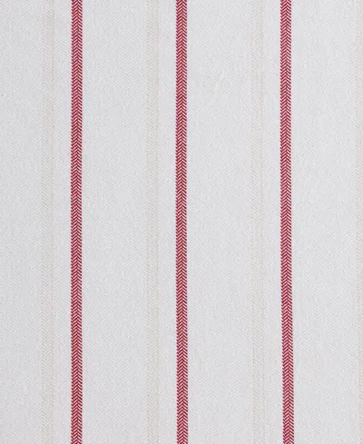 Eddie Bauer Printed Cotton Flannel 4-pc. Sheet Set, King In White