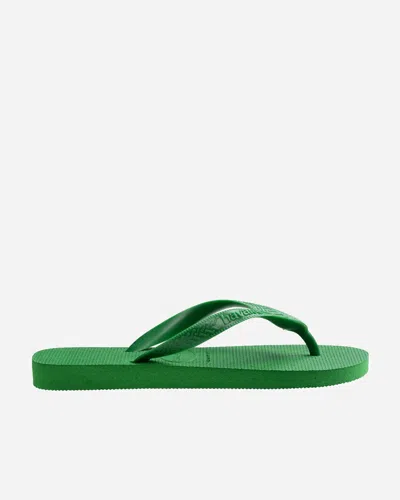 Havaianas Womens Patria Green Brasil Patria Logo-embossed Rubber Flip-flops In Green