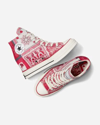 Converse X Isabel Marant 60mm Chuck 70 Patchwork High-top Sneakers In Multi