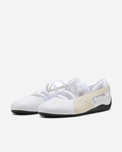 Puma Speedcat Ballet Leather Sneaker In White