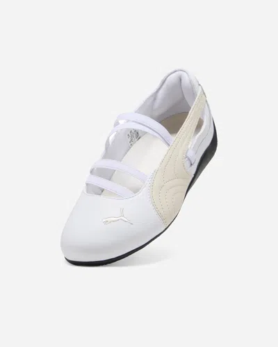 Puma Speedcat Ballet Leather Sneaker In White