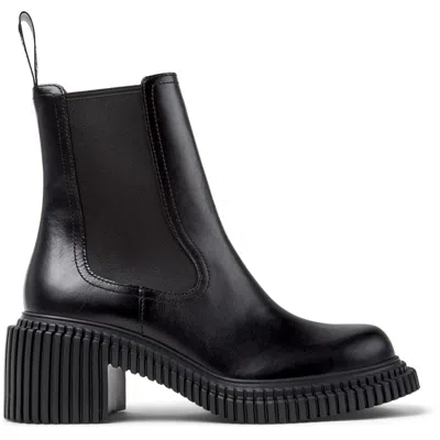 Camper 70mm Elastic-panel Boots In Black
