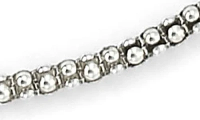 Samuel B. Oxidized Popcorn Chain In Metallic