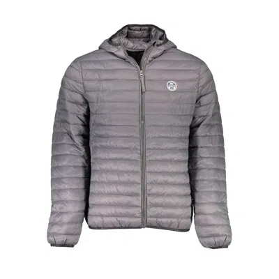 North Sails Brown Polyamide Men Jacket